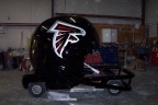 Atlanta Falcons Helmet Car